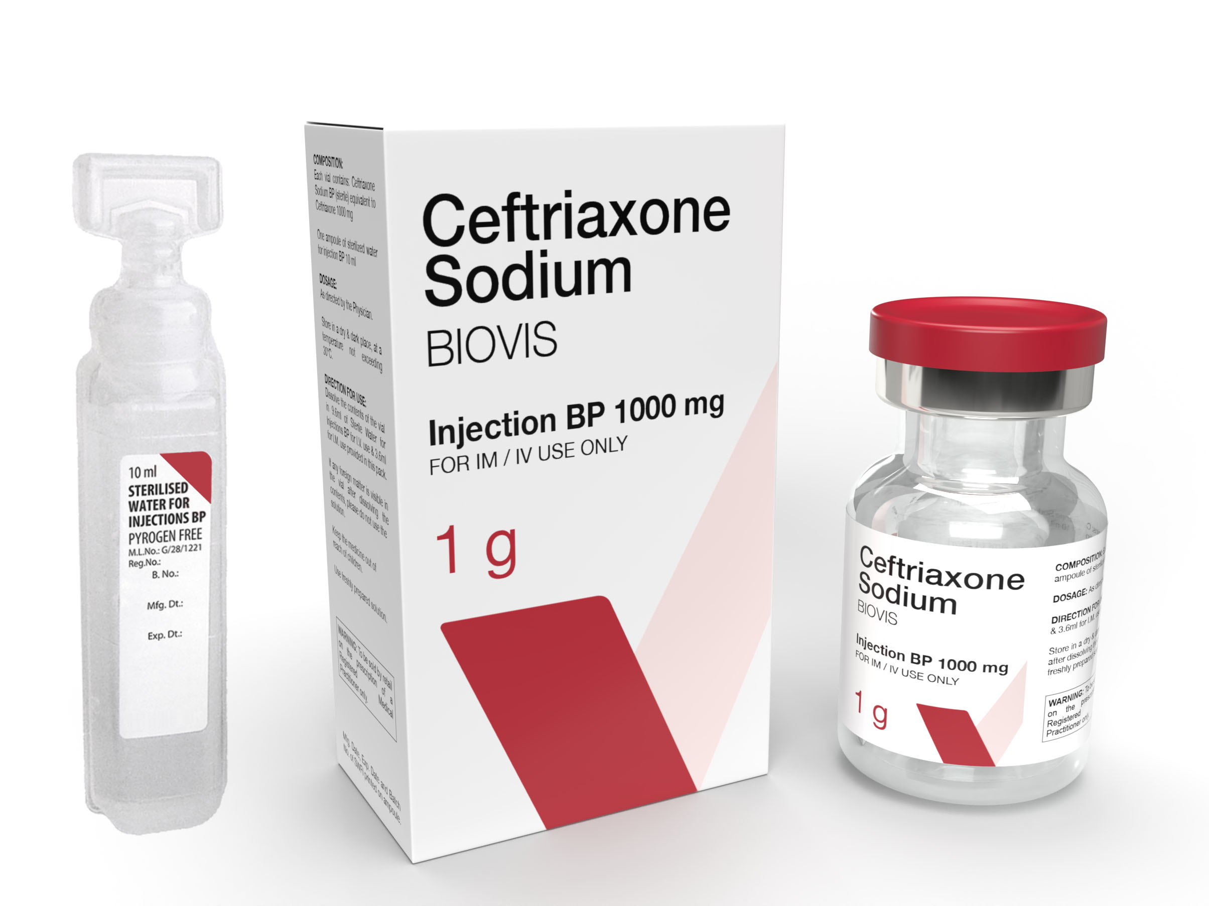 Ceftriaxone Sodium BIOVIS Biovis Life Sciences